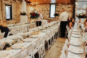 Garnham Wedding- The Historic Rock Barn