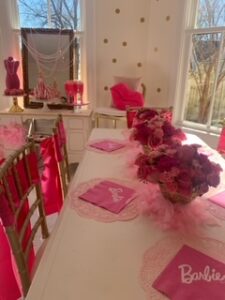 Barbie Spa Party/Birthday- Boxwood House and Gardens